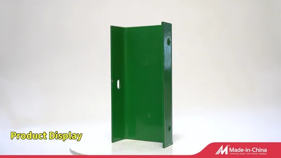 Verzinkte und lackierte Halterungen für Leitplanken für den Straßenverkehr