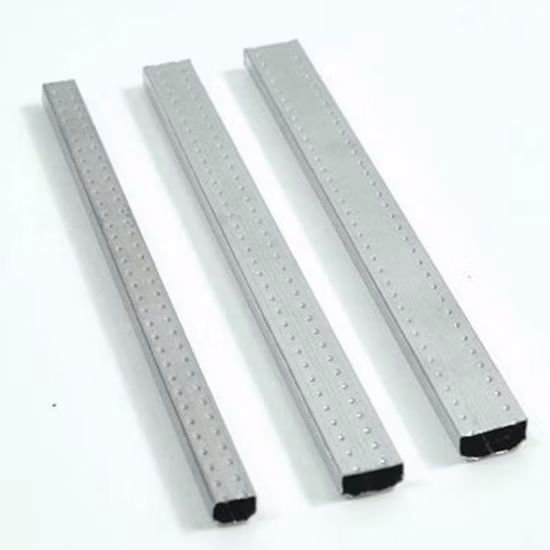 Nicht biegbare Distanzstange aus Aluminium für Fenster und Türen
