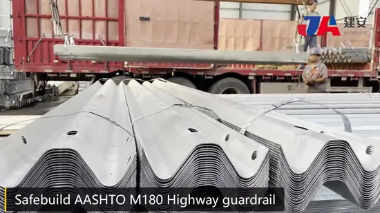 Autobahn-Schnellstraßen-Leitplanken-Leitplanken-U-Kanal-Abstandshalterblock